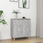 vidaXL Dressoir met houten poten 60x35x70 cm spaanplaat, Huis en Inrichting, Kasten | Dressoirs, Verzenden, Nieuw