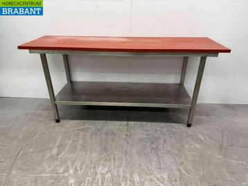 Table de découpe en acier inoxydable Polyéthylène PE 200 x, Articles professionnels, Verzenden