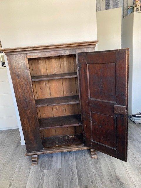 Armoire - Chêne - Ancien armoire de ferme / placard, Antiek en Kunst, Antiek | Overige Antiek