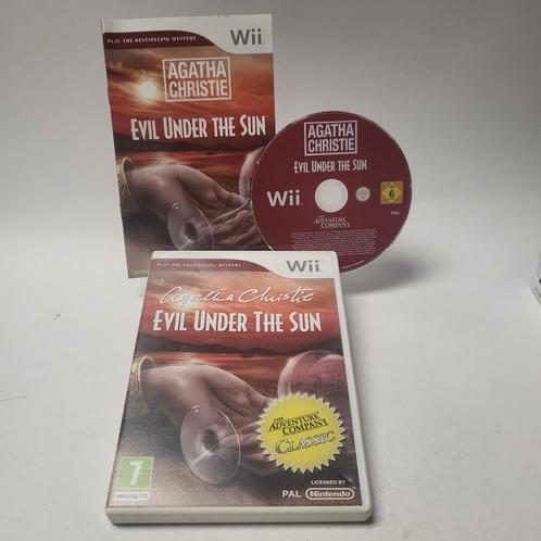 Agathe Christie: Evil Under the Sun Nintendo Wii, Games en Spelcomputers, Games | Nintendo Wii, Zo goed als nieuw, Ophalen of Verzenden