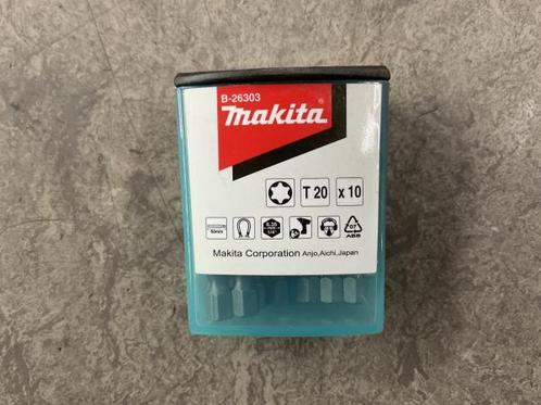 Veiling - 3x Makita  schroefbits T20  10-pack B-26303, Doe-het-zelf en Bouw, Gereedschap | Machine-onderdelen en Toebehoren