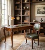 Bureau - Hout - Bureau met fauteuil, Antiek en Kunst