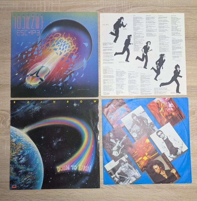 Journey & Ritchie Blackmores Rainbow - 4x Albums of classic, CD & DVD, Vinyles Singles