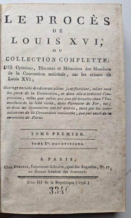 Multiple - Le Procès de Louis XVI, ou Collection complète, Antiek en Kunst, Antiek | Boeken en Manuscripten