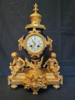 Pendule - Tafelklok - Lodewijk XVI-stijl - Composiet,, Antiek en Kunst, Antiek | Klokken