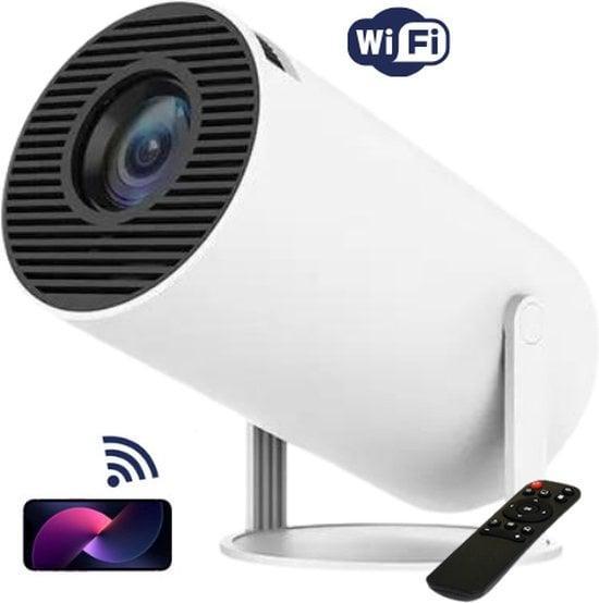 Wifi projector HY300 4K magcubic beamer Android 12 bluetooth, Audio, Tv en Foto, Beamers, Nieuw, Verzenden