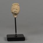 Teotihuacan Aardewerk pre-Columbian head - 2.5 cm  (Zonder