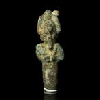 Oude Egypte, late periode Brons Osiris-amulet