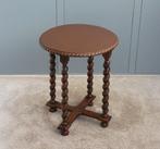 Bijzettafel - Plantentafel - Hout - Barley Twist Poten