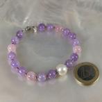 Zonder minimumprijs - Armband Zilver Parel - Gemengde, Handtassen en Accessoires, Armbanden, Nieuw