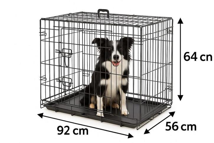 Flamingo Hondenbench L – Opvouwbare Hondenbench Auto –, Animaux & Accessoires, Accessoires pour chiens, Envoi