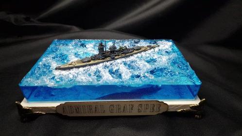 De Agostini - Diorama Nave da Guerra Tedesca Admiral Graf, Kinderen en Baby's, Speelgoed | Overig