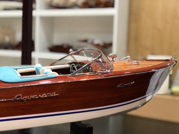 Riva Aquarama 53 cm modelisme bois maquette 1:14 - Halfmodel, Hobby & Loisirs créatifs, Voitures miniatures | 1:5 à 1:12