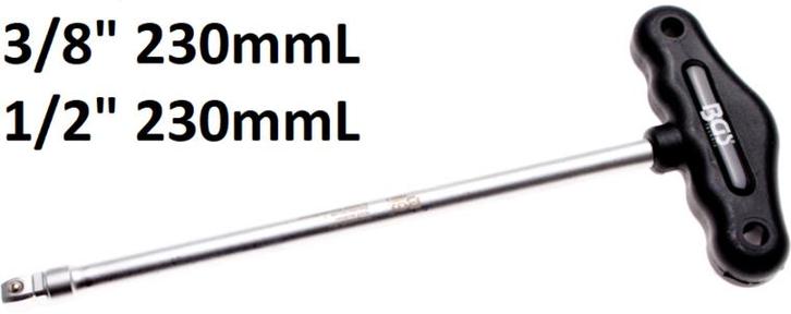 Bgs Technic T-sleutel with 3/8 tilt vierkante drive (wobble), Auto diversen, Autogereedschap, Verzenden