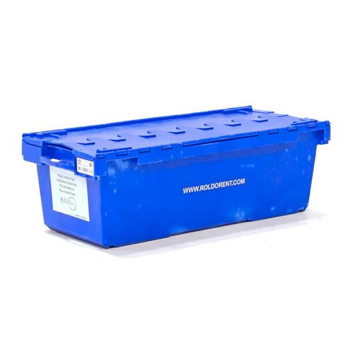 Gebruikte Distributiebakken voorzien van 2-delige deksel, Doe-het-zelf en Bouw, Kratten en Dozen, Gebruikt, Ophalen of Verzenden