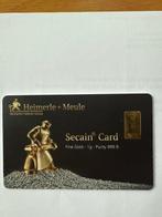 1 gram - Goud .999 - Heimerle + Meule, Germany (Zonder