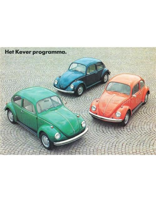 1970 VOLKSWAGEN KEVER BROCHURE NEDERLANDS, Livres, Autos | Brochures & Magazines