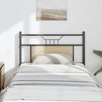 vidaXL Hoofdbord 90 cm spaanplaat sonoma eikenkleurig hout, Huis en Inrichting, Slaapkamer | Bedden, Verzenden, Nieuw
