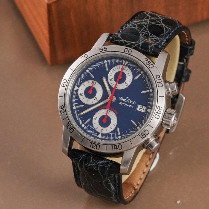 Paul Picot - Chronosport Chronograph Blue Dial - 4067-0145 -, Bijoux, Sacs & Beauté, Montres | Hommes