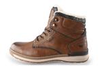 Mustang Veterboots in maat 47 Cognac | 5% extra korting, Overige kleuren, Verzenden, Boots, Mustang