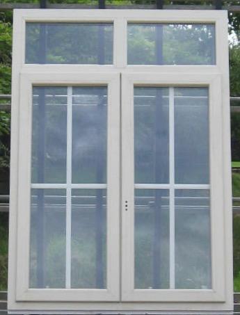 pvc raam , chassis , venster 120 x 170  parelwit ral 1013, Doe-het-zelf en Bouw, Raamkozijnen en Schuifdeuren, Inclusief glas