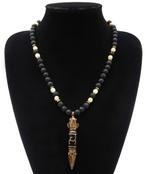 Collier bouddhiste - Phurba Dzi vague de fortune - Grande