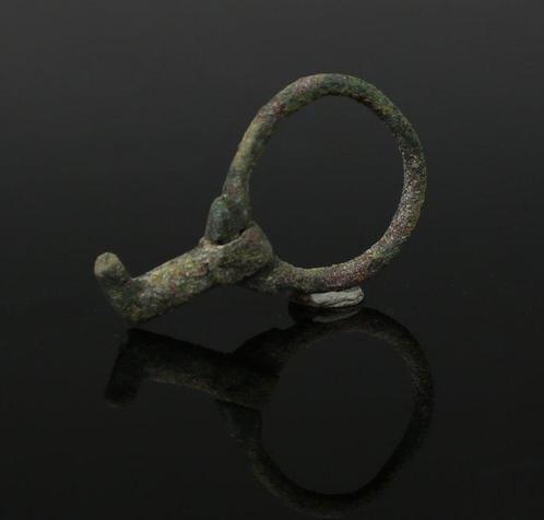 Oud-Romeins Brons sleutelhanger (Zonder Minimumprijs), Antiek en Kunst, Antiek | Overige Antiek