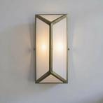 Lampe murale - Style Art Déco chic et classe - Laiton, Verre, Antiquités & Art