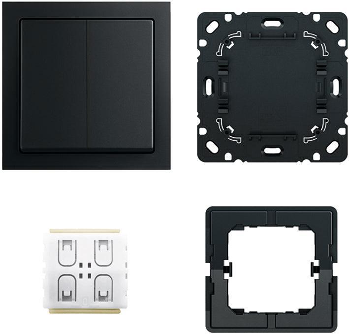 ABB Busch-Jaeger 6716 UJ-885 Future FoH Schakelaarset Mat, Doe-het-zelf en Bouw, Alarmsystemen, Verzenden