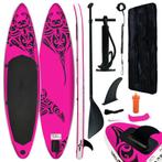 vidaXL Stand Up Paddleboardset opblaasbaar 305x76x15 cm roze