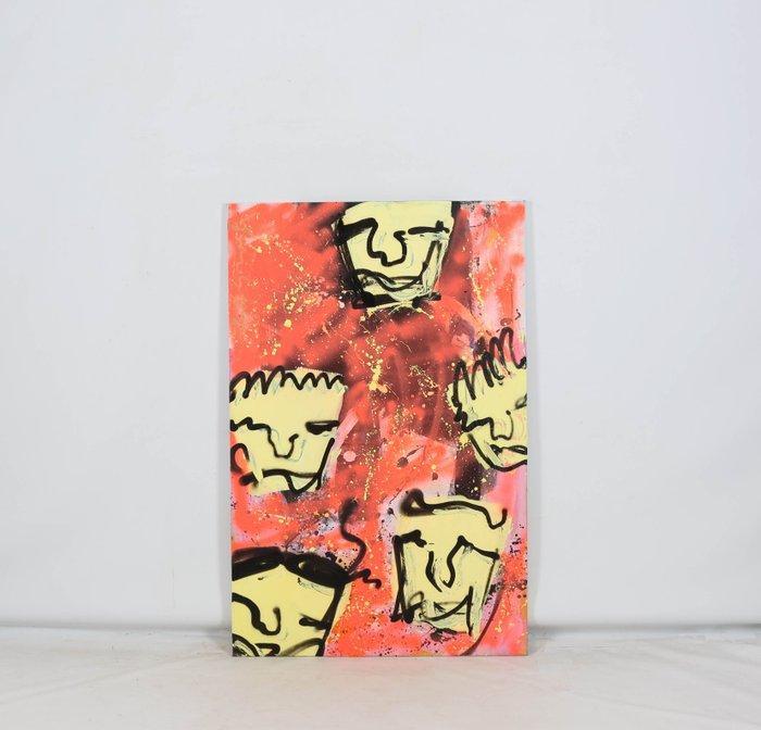 Esper Hagen (1964-2008 - Brothers II, Antiek en Kunst, Kunst | Schilderijen | Modern