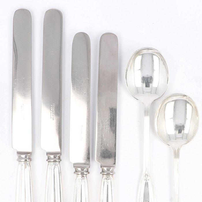 Tiffany & Co. - model St. Dunstan 1909 - Ménagère (8) -, Antiek en Kunst, Antiek | Zilver en Goud