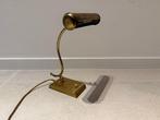 Lamp - Messing - Bureau-/Bankiers Lamp, Antiek en Kunst