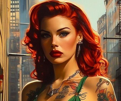 Ginger Red (1965) - Ginger, Antiek en Kunst, Kunst | Designobjecten