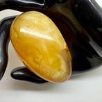 Grote oude natuurlijke Baltische amber eieren cabochon, 30,7, Nieuw