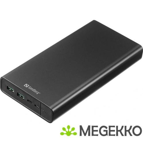 Sandberg 420-63 powerbank Lithium-Ion (Li-Ion) 38400 mAh, Telecommunicatie, Powerbanks, Nieuw, Verzenden
