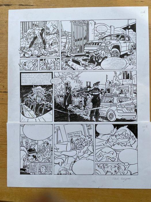 Kuijpers, Henk - Franka: Originele pag. 44 Roofmoord, Boeken, Stripverhalen