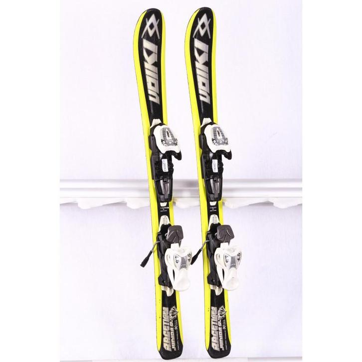90 kinder skis VOLKL RACETIGER SL, yellow/black + Marker 4., Sport en Fitness, Skiën en Langlaufen, Ski, Minder dan 100 cm, Carve