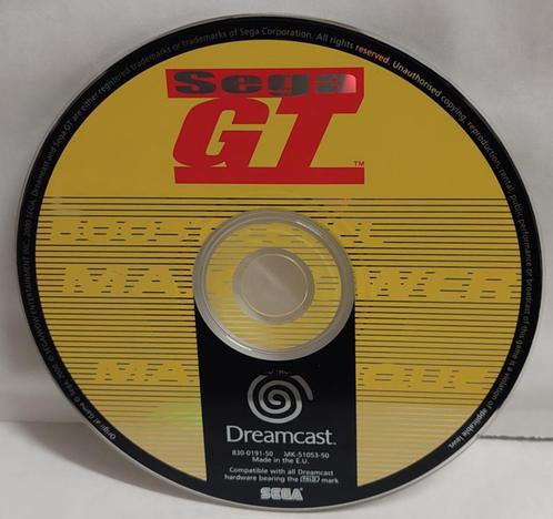 Sega GT losse disc (Sega Dreamcast tweedehands game), Consoles de jeu & Jeux vidéo, Consoles de jeu | Sega, Enlèvement ou Envoi
