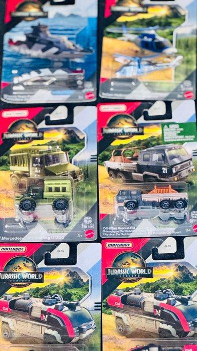 Matchbox 1:64 - Modelauto (6) - Jurassic World Matchbox, Hobby en Vrije tijd, Modelauto's | 1:5 tot 1:12