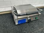 Catertech Contactgrill glad/ribbel, Ophalen of Verzenden, Gebruikt, Fornuis, Frituur en Grillen
