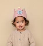 Little Dutch - Verjaardagskroon van stof met cijfers - Roze, Kinderen en Baby's, Verzenden, Nieuw