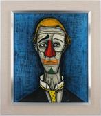 Bernard Buffet (1928-1999) - Le Clown au fond bleu