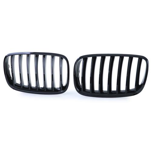Glanzend Zwarte Nieren (Grillen) BMW X5 E70 X6 E71 B2309, Auto-onderdelen, Carrosserie, Nieuw, BMW, Voor, Links, Rechts