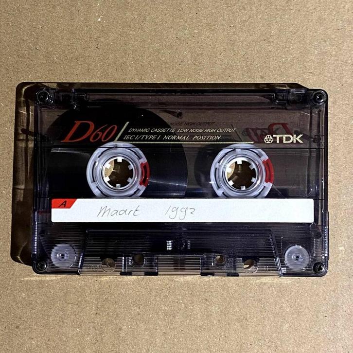 TDK D60 onbespeeld gebruikt (Cassette band), Cd's en Dvd's, Cassettebandjes, Ophalen of Verzenden