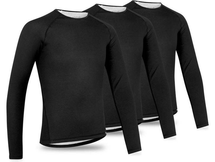GripGrab Ride 3PACK - Thermal Lange Mouw Fiets Ondershirt -, Huis en Inrichting, Woonaccessoires | Overige, Nieuw, Verzenden