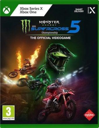 Monster Energy Supercross 5 (Xbox One Games), Consoles de jeu & Jeux vidéo, Jeux | Xbox One, Enlèvement ou Envoi