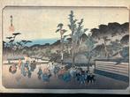 Zôjô-ji-tempel in Shiba - Uit Beroemde plaatsen in de, Antiek en Kunst, Antiek | Overige Antiek