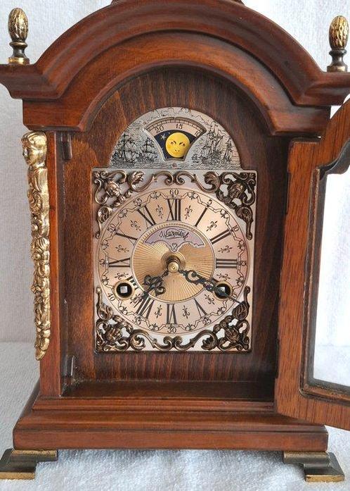 Horloge de table - Warmink - Bois, Laiton - 1980-1990 - avec, Antiek en Kunst, Antiek | Klokken
