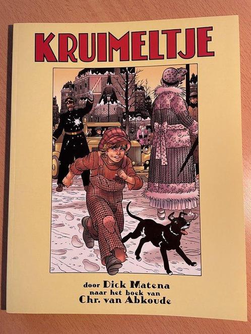 stripboek Kruimeltje door Dick Matena naar boek van C van, Livres, BD, Envoi